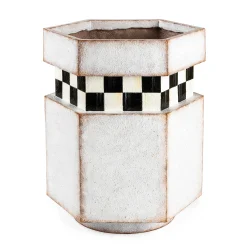 MacKenzie-Childs Honeycomb Outdoor Planter| Spring|Greenery & Florals