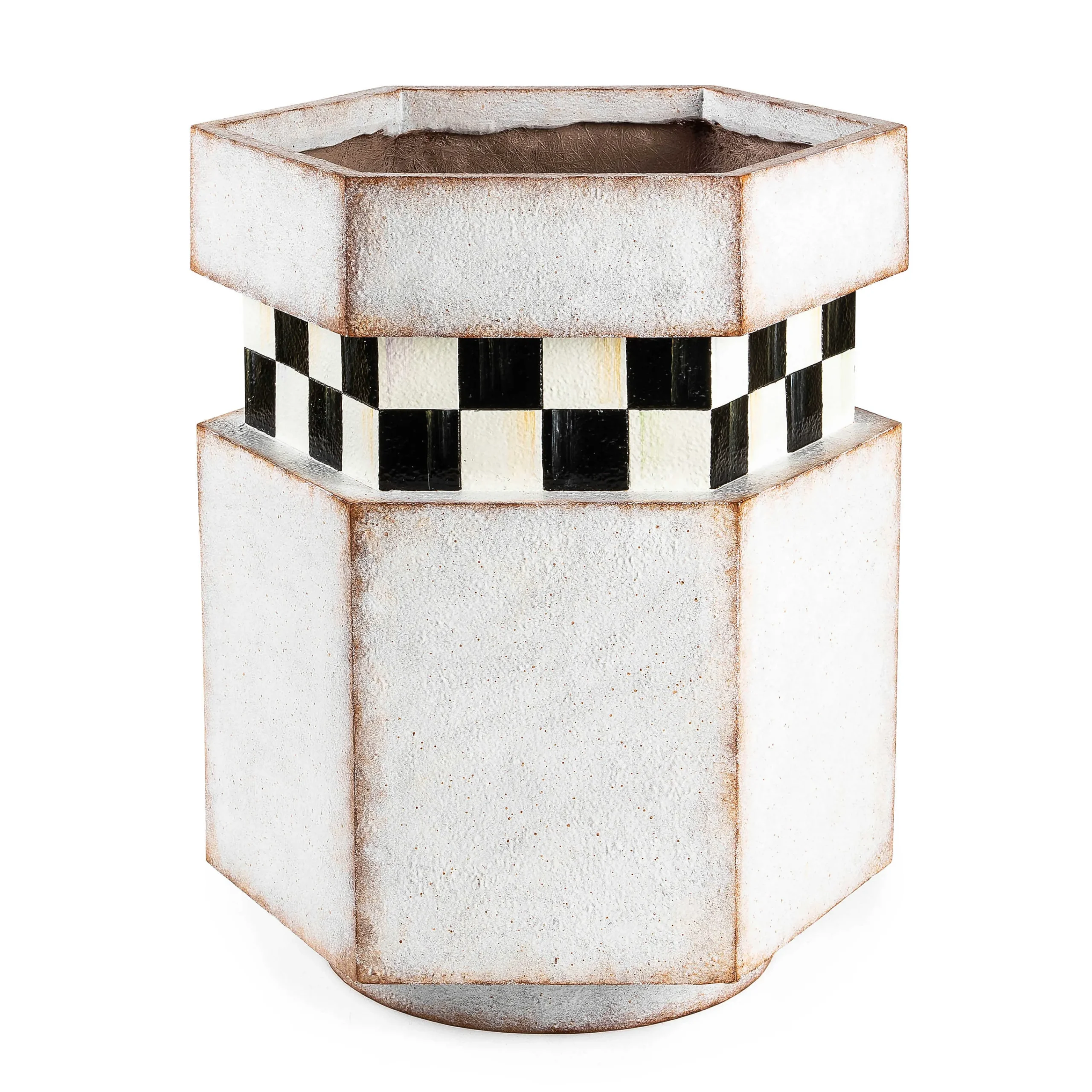MacKenzie-Childs Honeycomb Outdoor Planter| Spring|Greenery & Florals