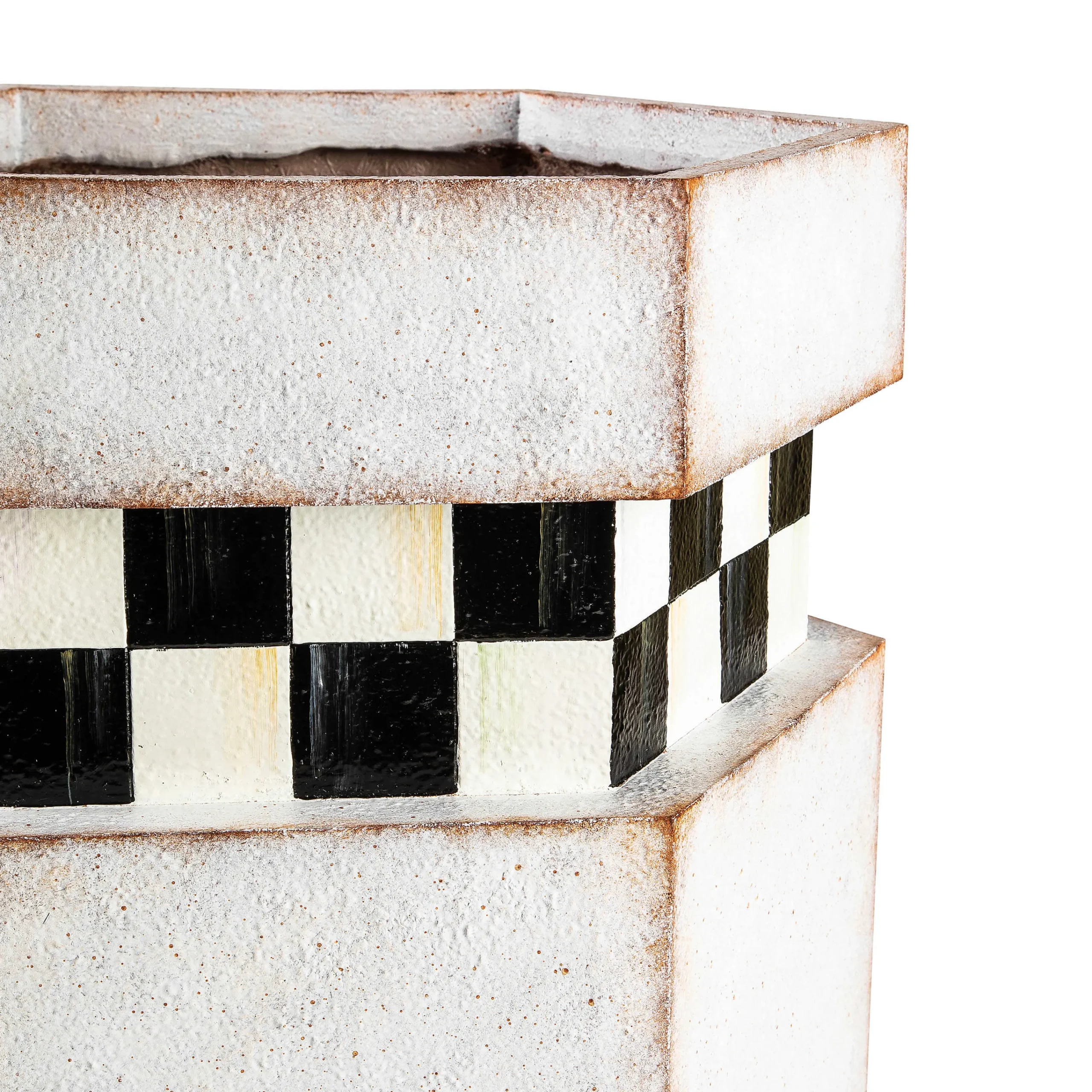 MacKenzie-Childs Honeycomb Outdoor Planter| Spring|Greenery & Florals