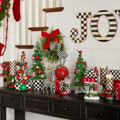 MacKenzie-Childs Jolly Holiday Illuminated Tree| Holiday|Room Accents