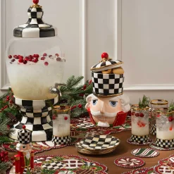 MacKenzie-Childs Jolly Ornaments Beaded Table Runner| Holiday|Table Accessories