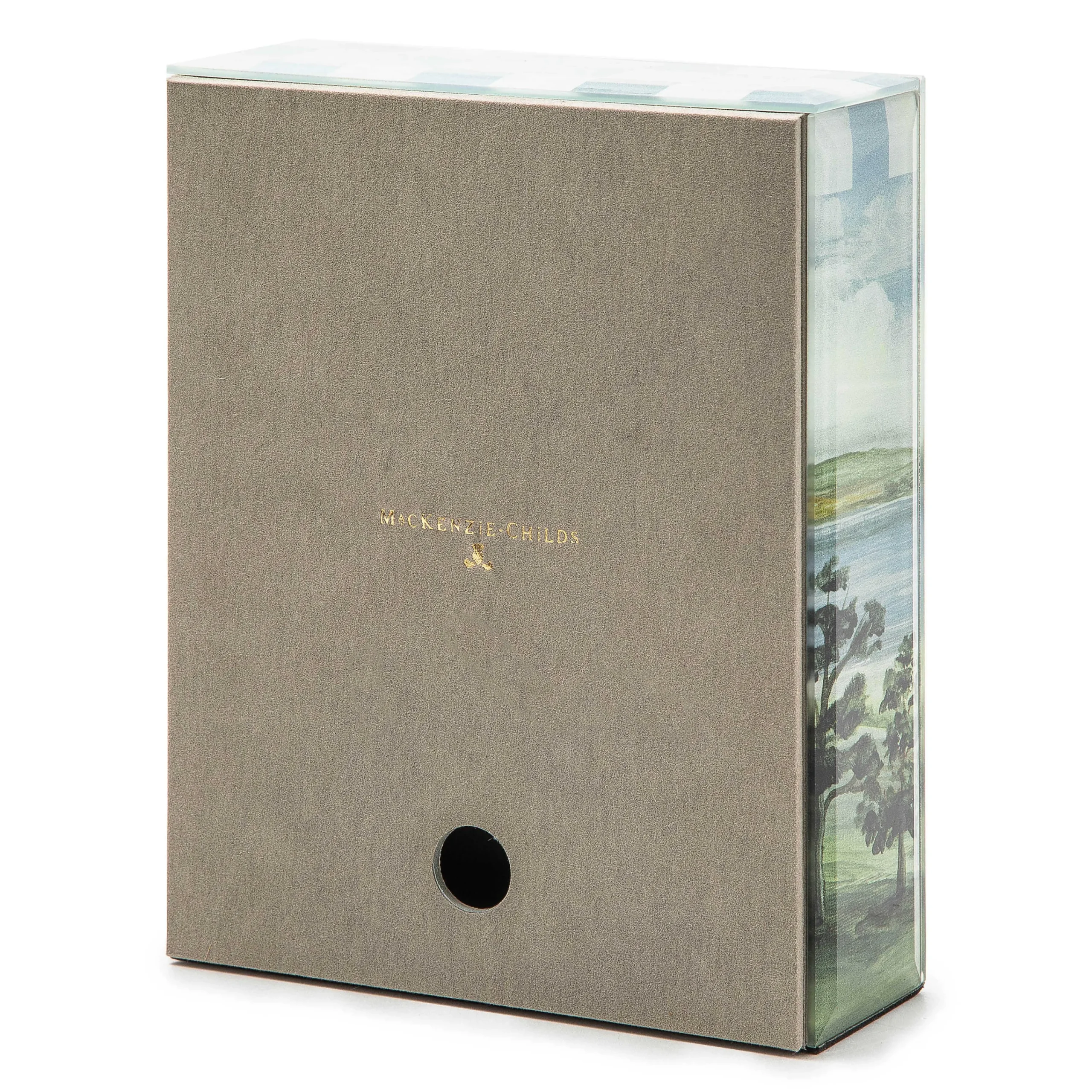 MacKenzie-Childs Landscape Carriage Clock| Room Accents