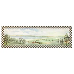 MacKenzie-Childs Landscape Floor Mat - 2'6 x 8' Runner| Rugs