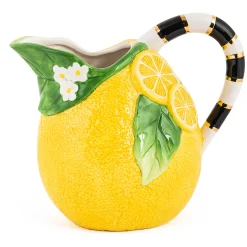 MacKenzie-Childs Lemon Pitcher| Spring|Bar Entertaining