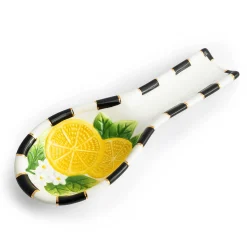 MacKenzie-Childs Lemon Spoon Rest| Spring|Kitchen Utensils & Tools