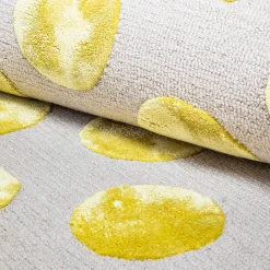 MacKenzie-Childs Macro Dot Chartreuse Rug - 2'6 x 8'| Rugs