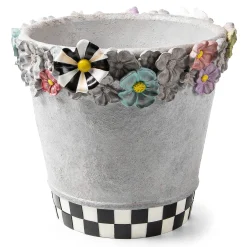 MacKenzie-Childs Maia Large Pot| Spring|Greenery & Florals