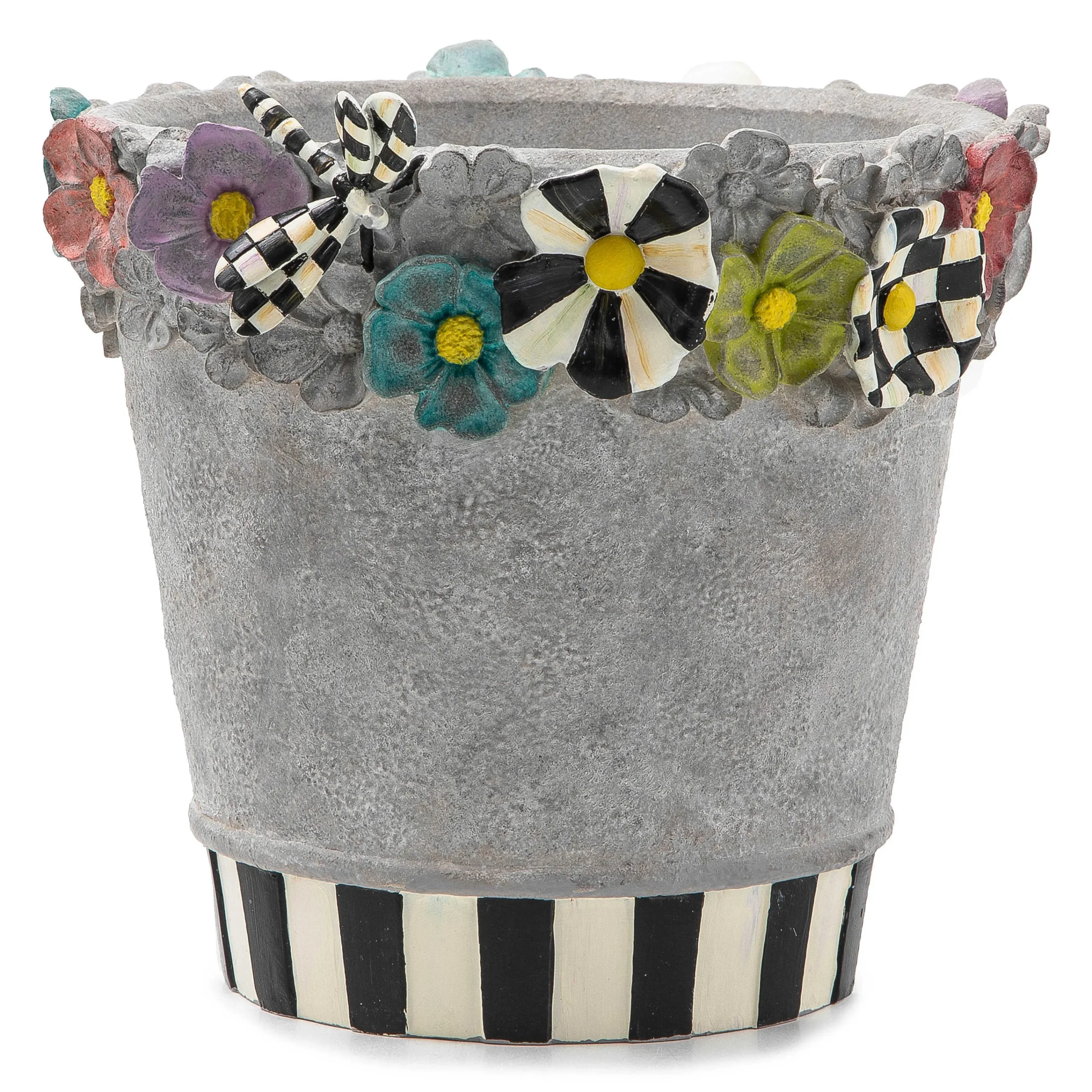 MacKenzie-Childs Maia Small Pot| Spring|Greenery & Florals