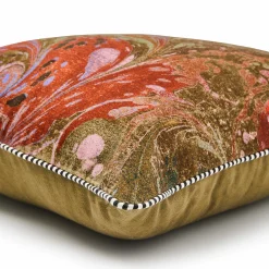 MacKenzie-Childs Marbleized Throw Pillow| Pillows, Throws, & Cushions