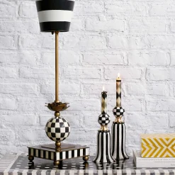 MacKenzie-Childs Marquee Candle Holders, Set of 2| Candles & Fragrances|Room Accents