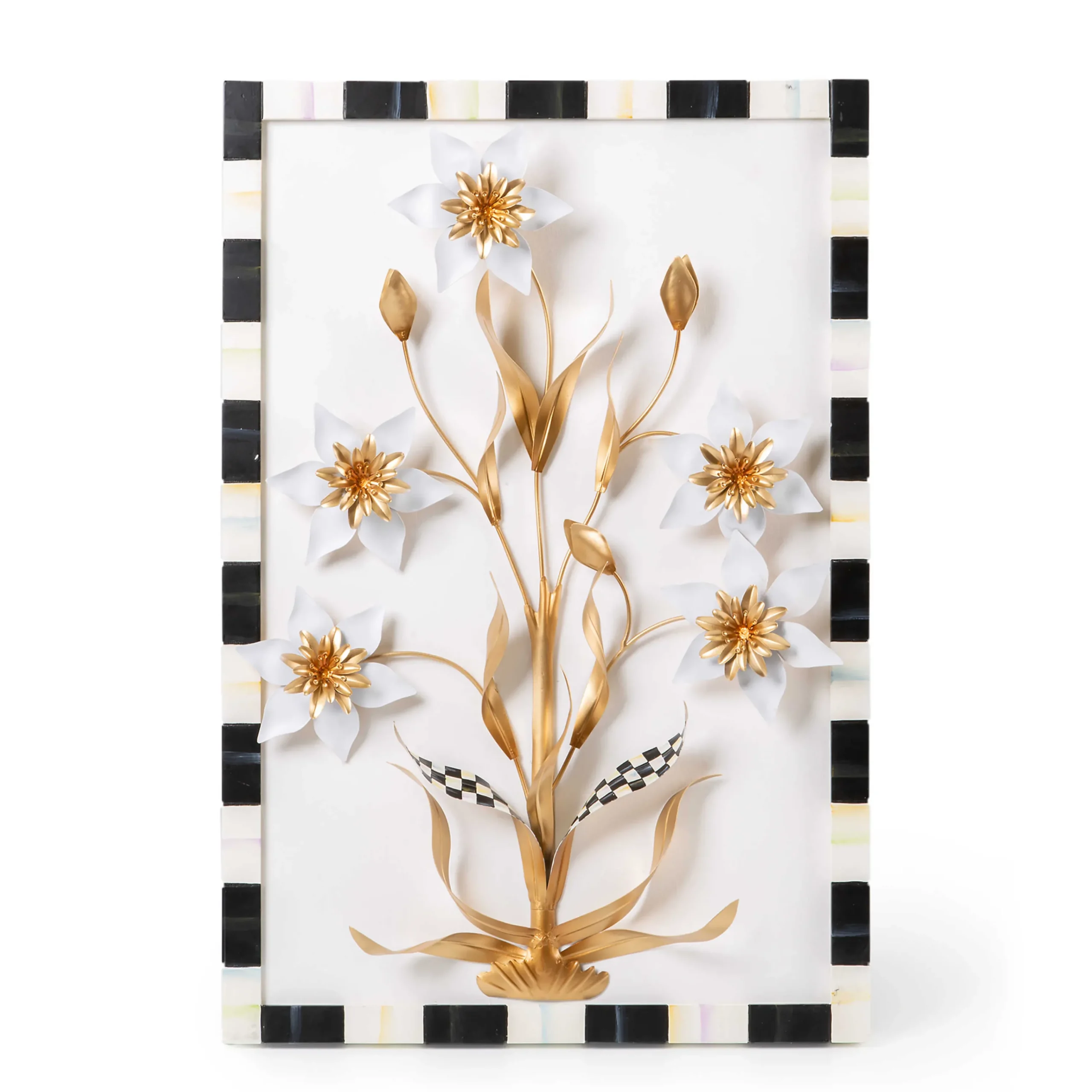 MacKenzie-Childs Marquee Daffodil Wall Art| Room Accents