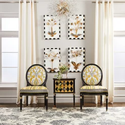 MacKenzie-Childs Marquee Daffodil Wall Art| Room Accents