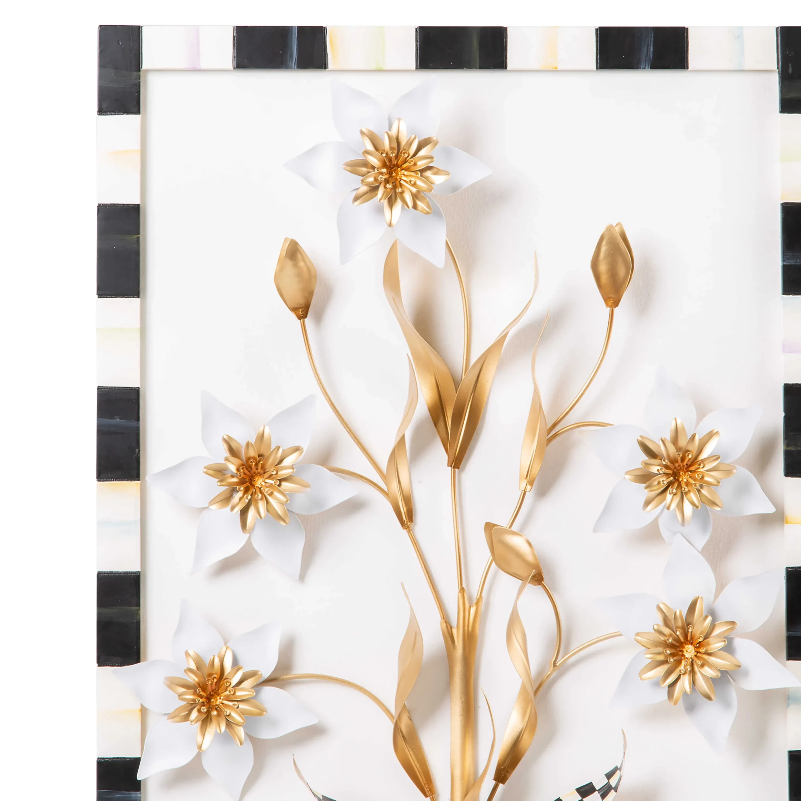 MacKenzie-Childs Marquee Daffodil Wall Art| Room Accents