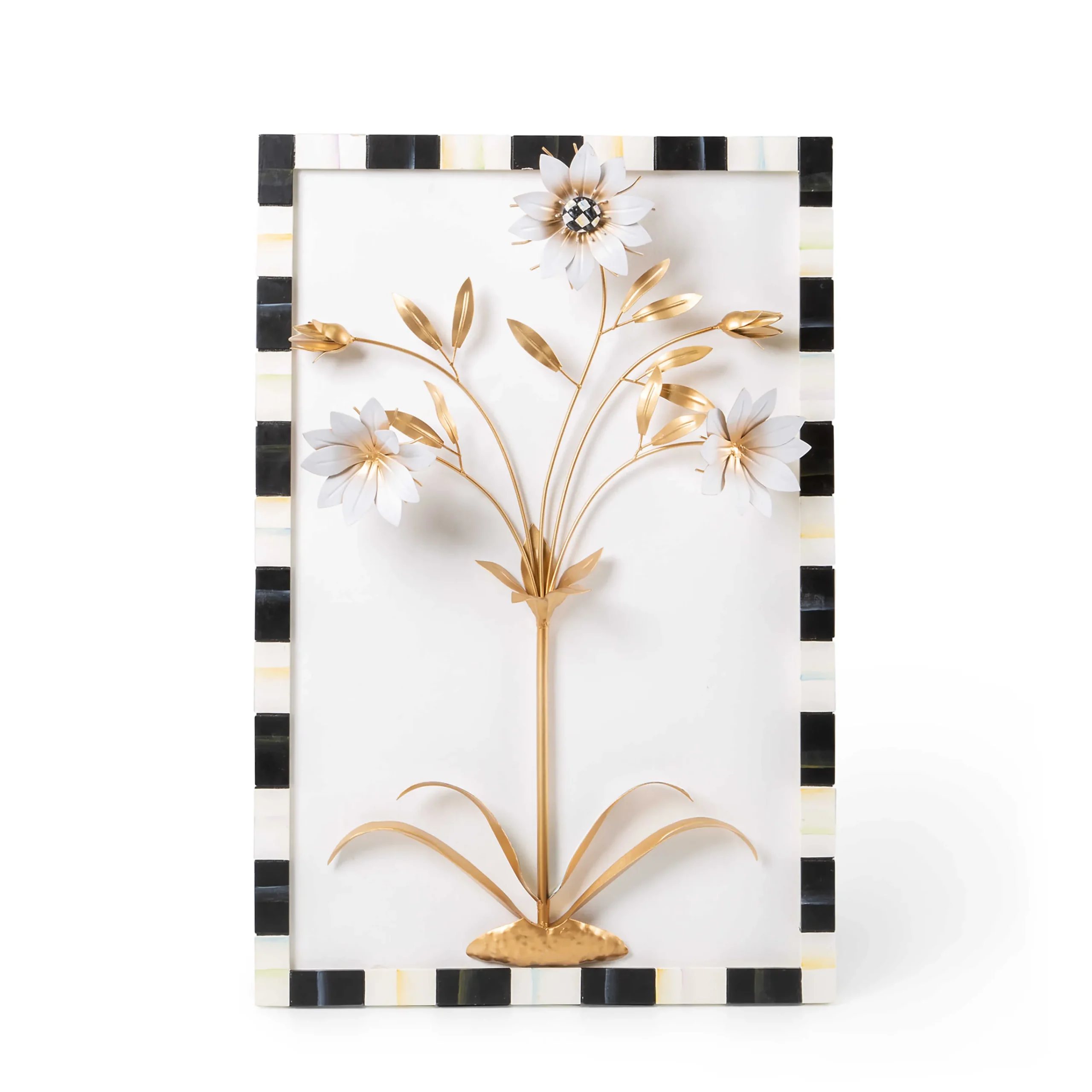 MacKenzie-Childs Marquee Daisy Wall Art| Room Accents