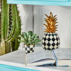 MacKenzie-Childs Marquee Pineapple| Room Accents