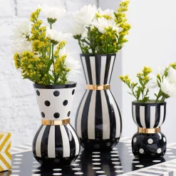MacKenzie-Childs Marquee Vases, Set of 3| Room Accents