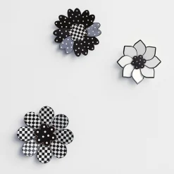MacKenzie-Childs Marquee Wall Flowers, Set of 3| Room Accents