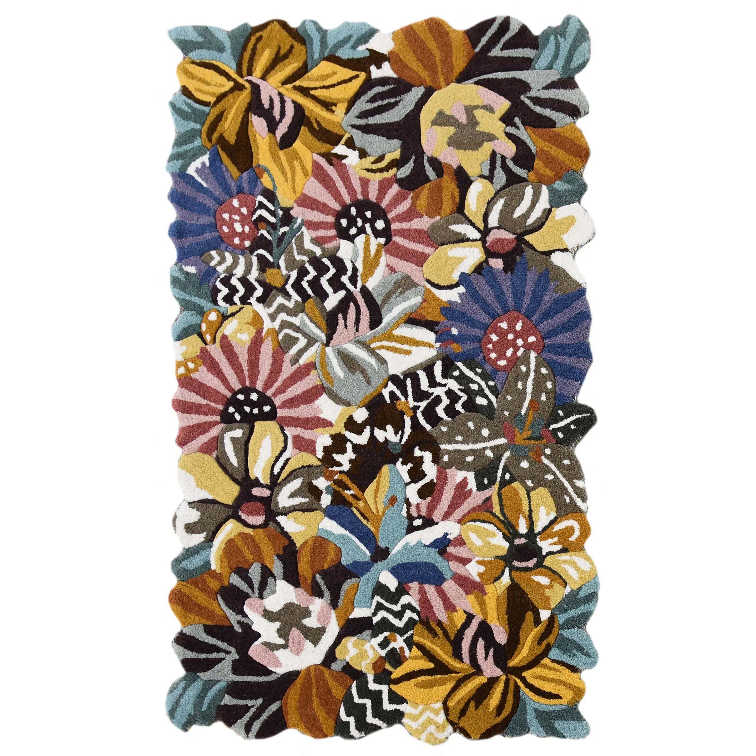 MacKenzie-Childs Milano Floral 3' x 5' Rug| Rugs