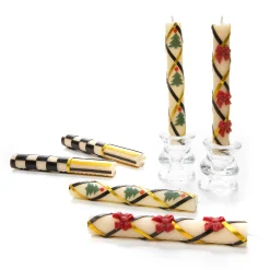 MacKenzie-Childs Mini Holiday Dinner Candles, Set of 6| Holiday|Candles & Fragrances
