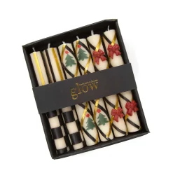 MacKenzie-Childs Mini Holiday Dinner Candles, Set of 6| Holiday|Candles & Fragrances