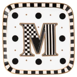 MacKenzie-Childs Monogram Dish - M| Dinnerware & Flatware