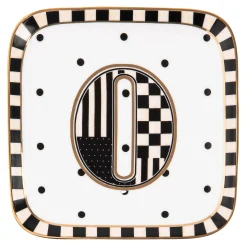 MacKenzie-Childs Monogram Dish - O| Dinnerware & Flatware