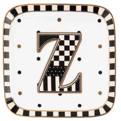 MacKenzie-Childs Monogram Dish - Z| Dinnerware & Flatware