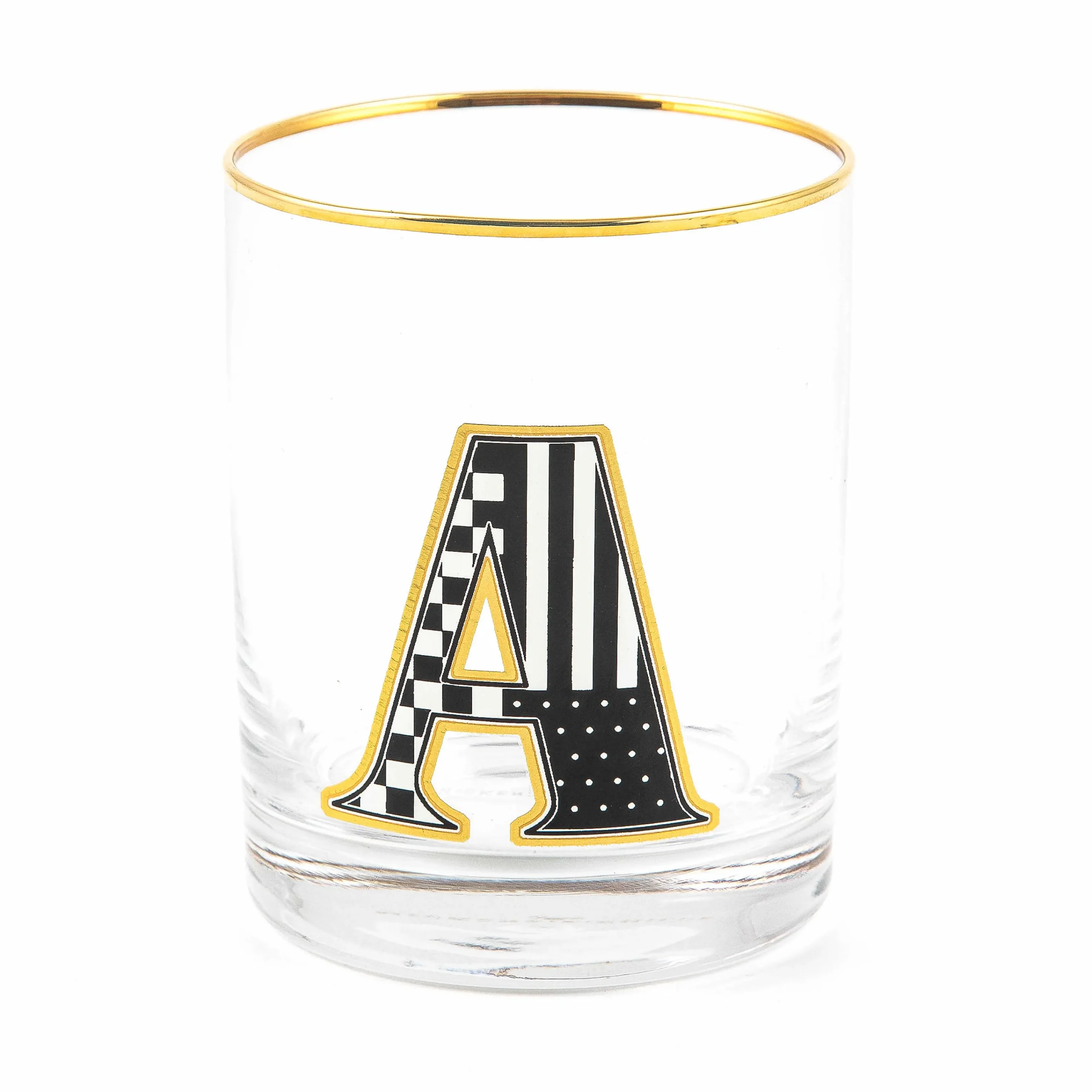MacKenzie-Childs Monogram Tumbler - A| Holiday|Drinkware