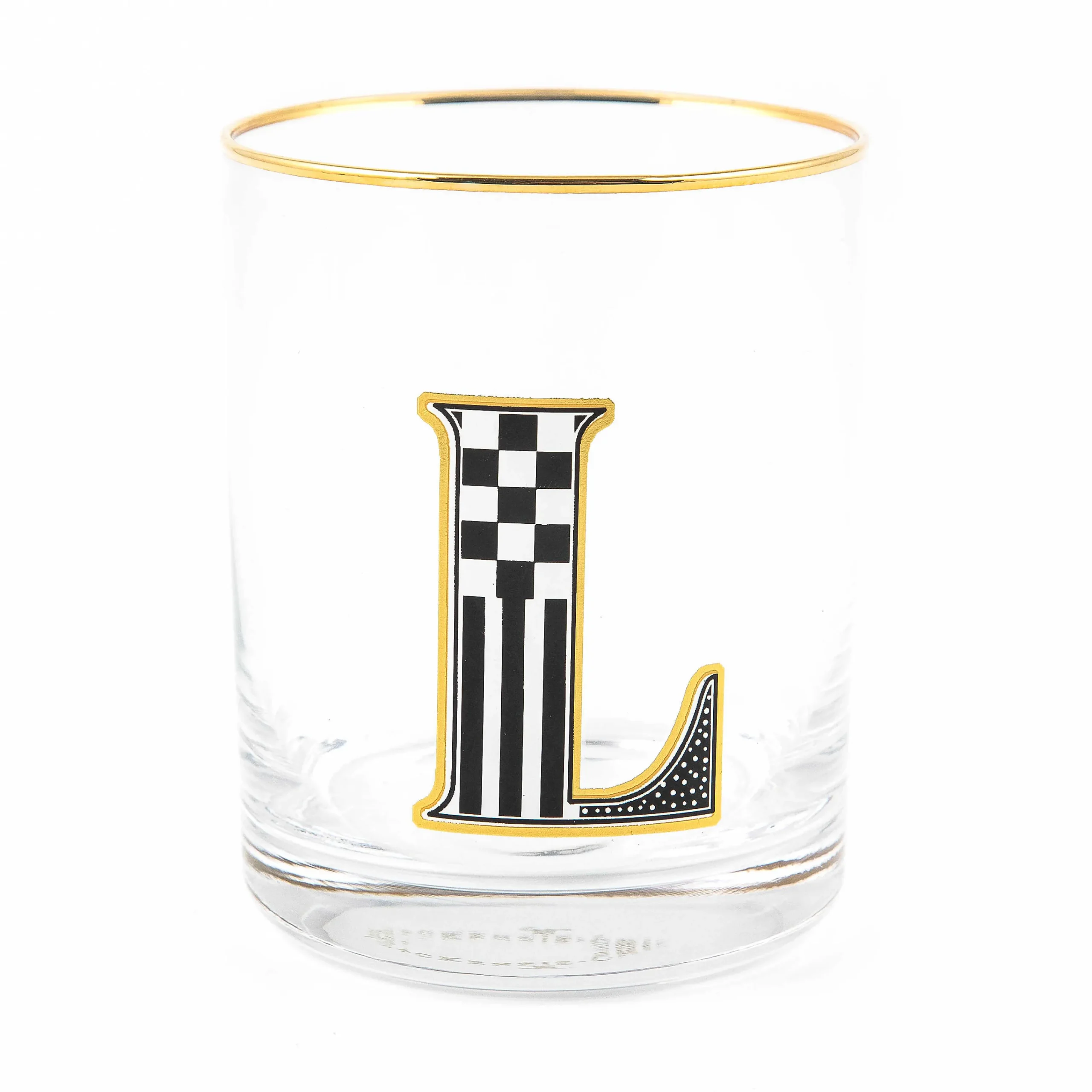 MacKenzie-Childs Monogram Tumbler - L| Holiday|Drinkware