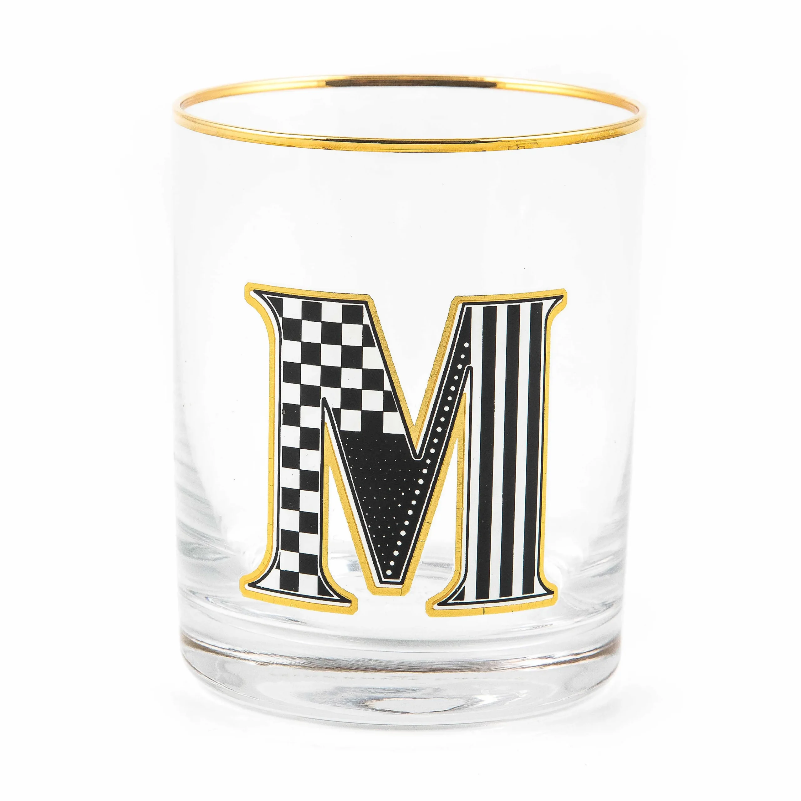 MacKenzie-Childs Monogram Tumbler - M| Holiday|Drinkware