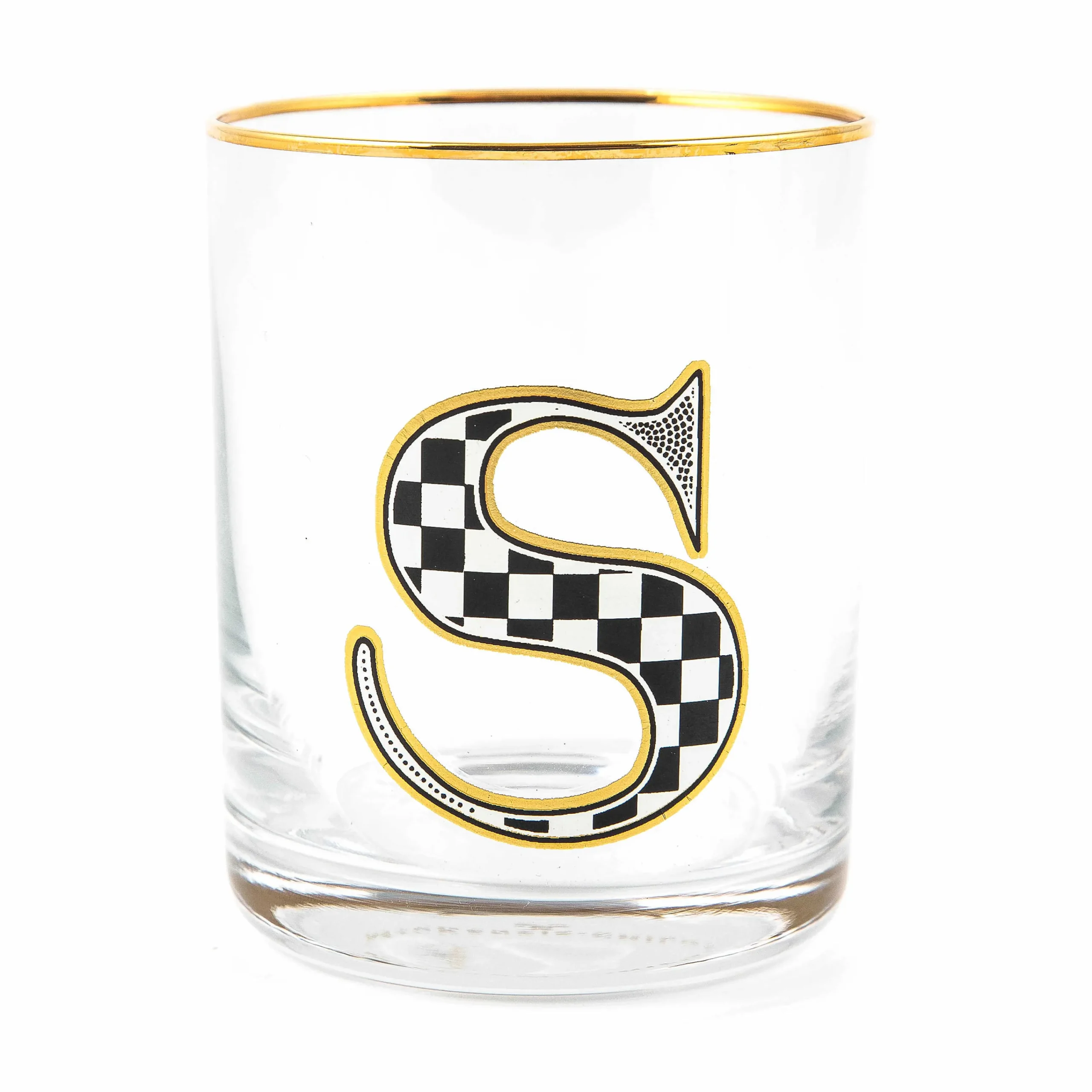MacKenzie-Childs Monogram Tumbler - S| Holiday|Drinkware