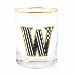 MacKenzie-Childs Monogram Tumbler - W| Holiday|Drinkware