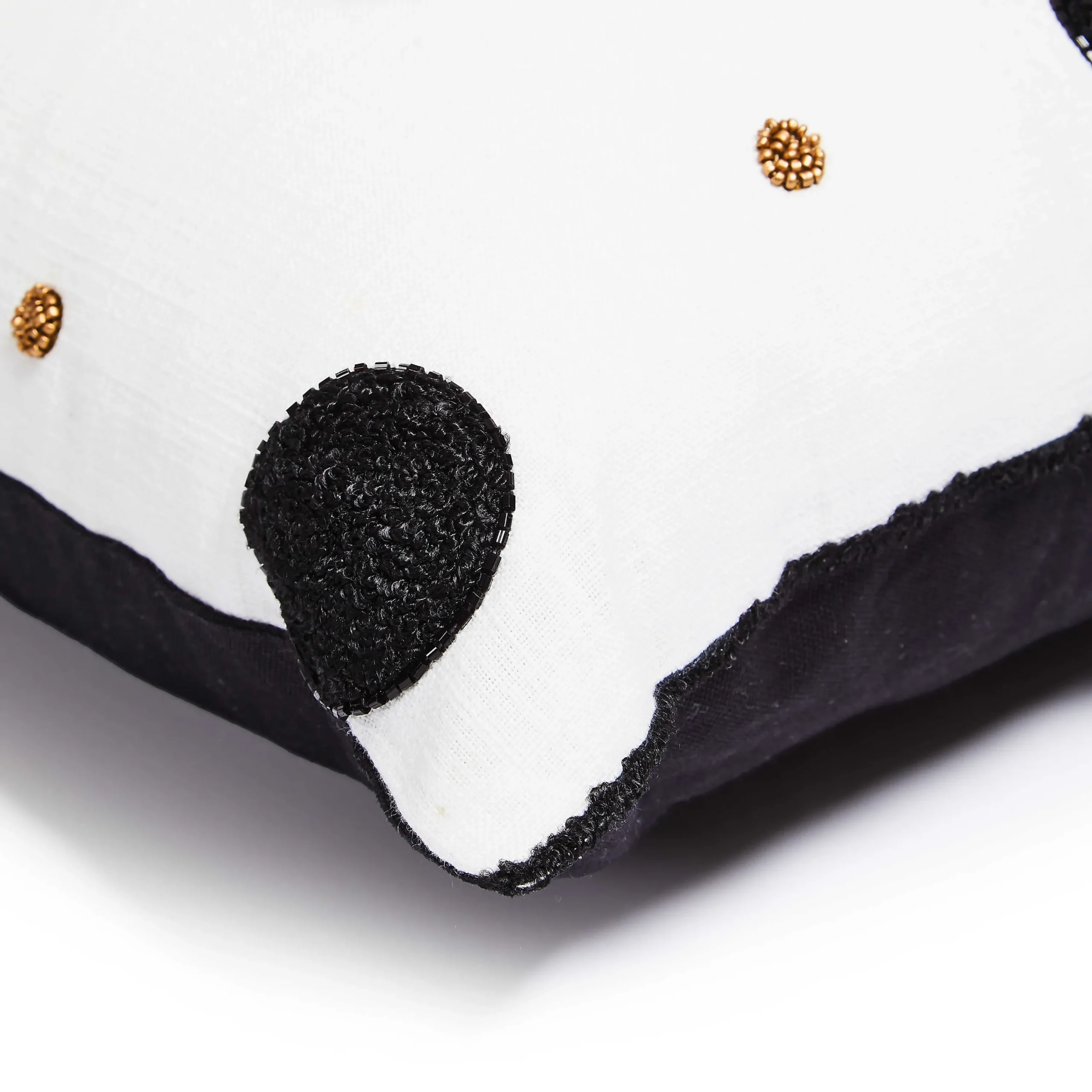 MacKenzie-Childs Monogram Z Beaded Throw Pillow| Pillows, Throws, & Cushions