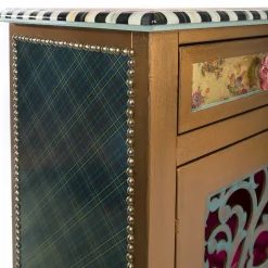 MacKenzie-Childs Moonlight Garden Chest| Storage Furniture|Living Room