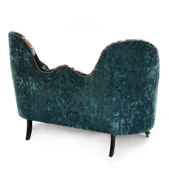 MacKenzie-Childs Moonlight Garden Tete-a-Tete Settee| Living Room