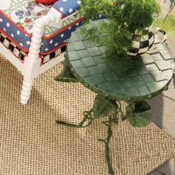 MacKenzie-Childs Morning Glory Accent Table| Outdoor