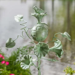 MacKenzie-Childs Morning Glory Garden Stake| Spring|Outdoor