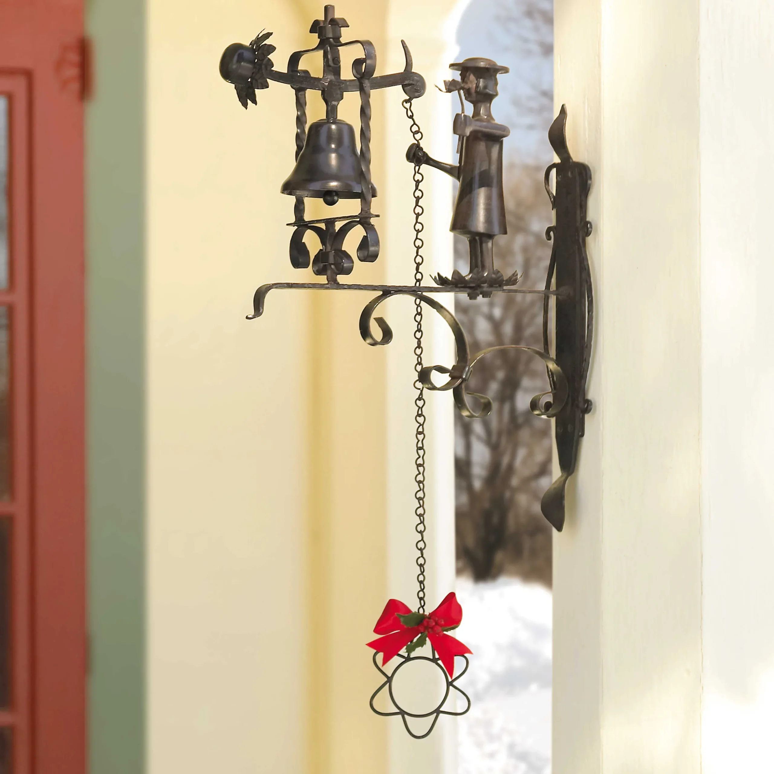MacKenzie-Childs Mrs. Powers Dinner Door Bell| Spring|Outdoor