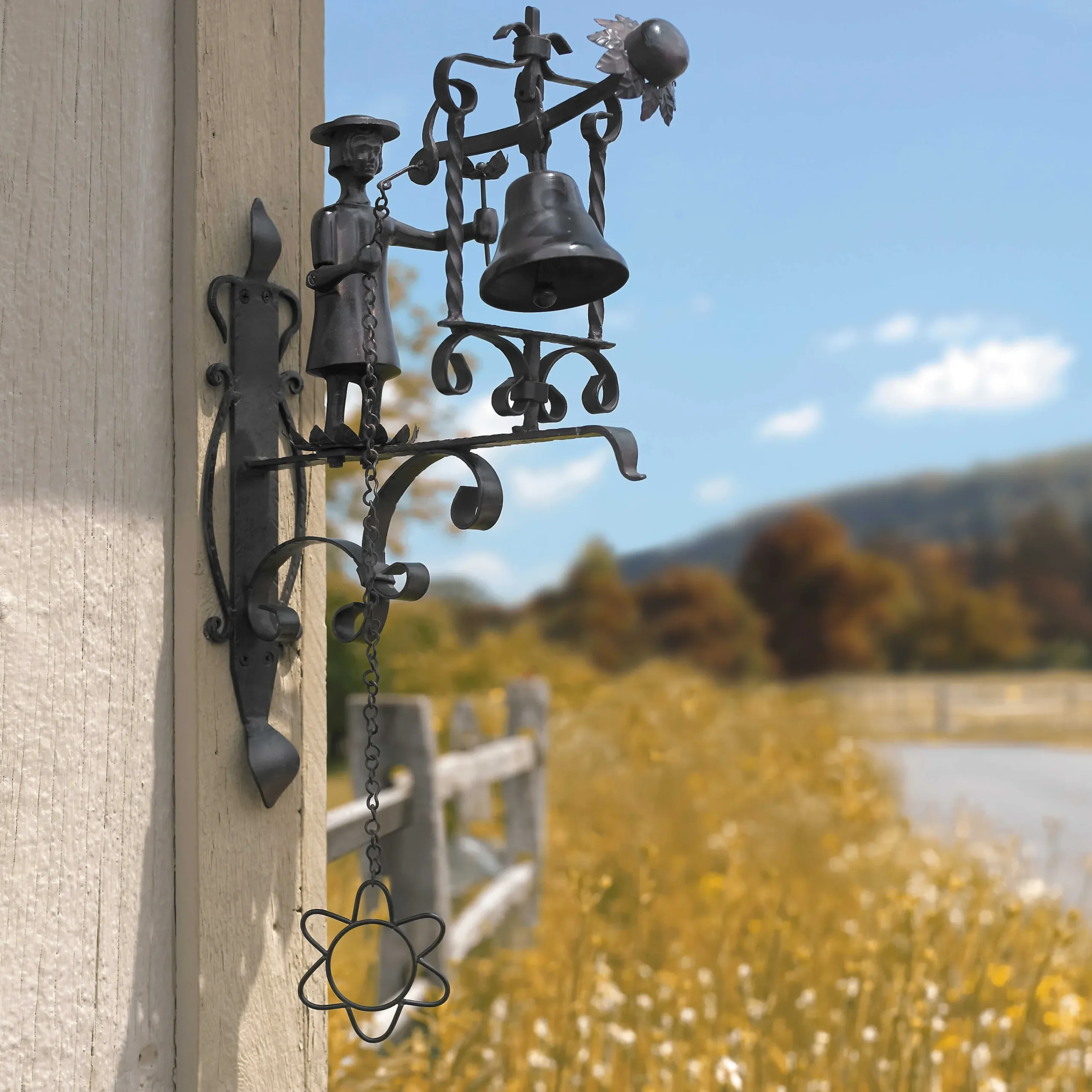 MacKenzie-Childs Mrs. Powers Dinner Door Bell| Spring|Outdoor