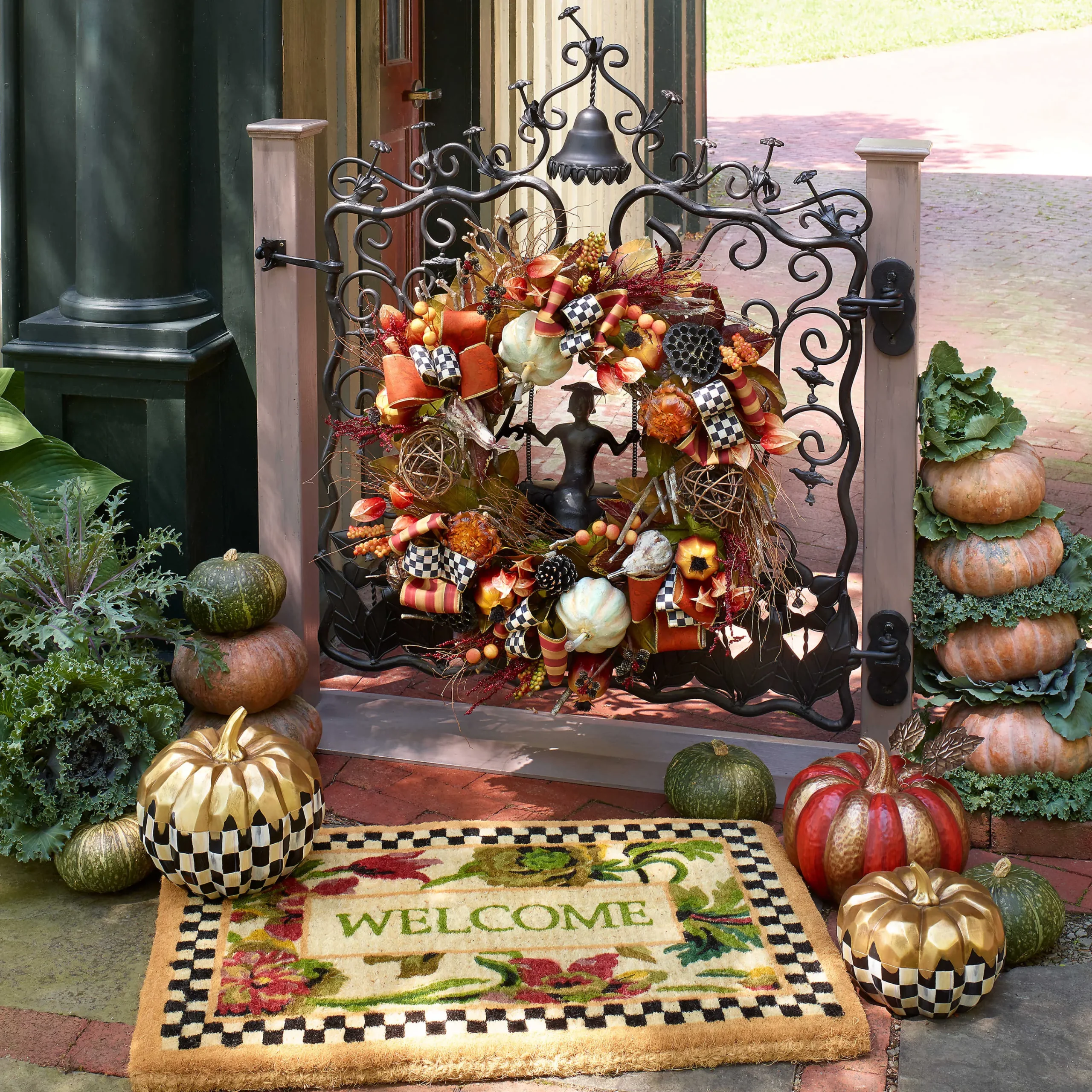 MacKenzie-Childs Mrs. Powers Garden Gate| Spring|Outdoor
