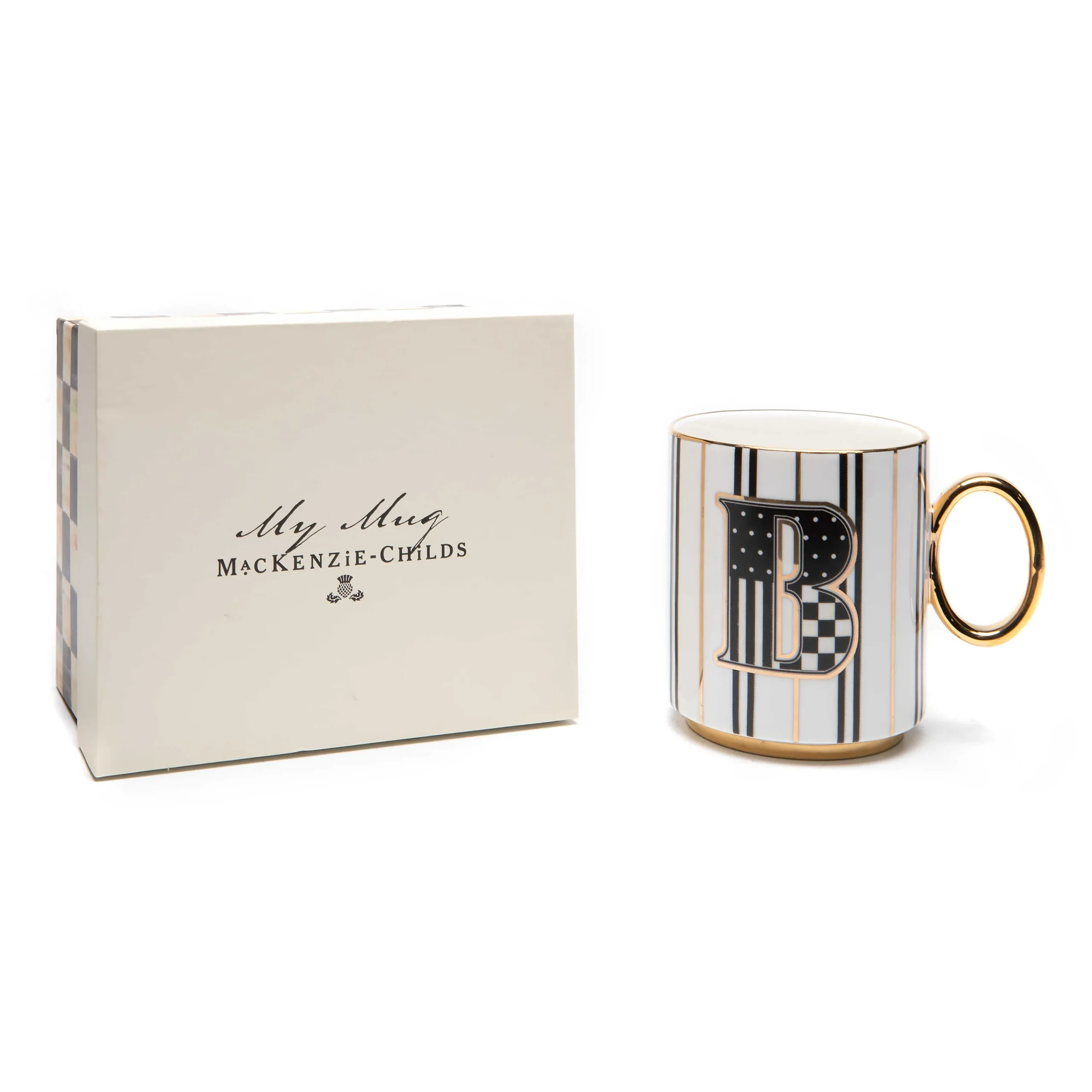 MacKenzie-Childs My Mug - B| Drinkware|Dinnerware & Flatware