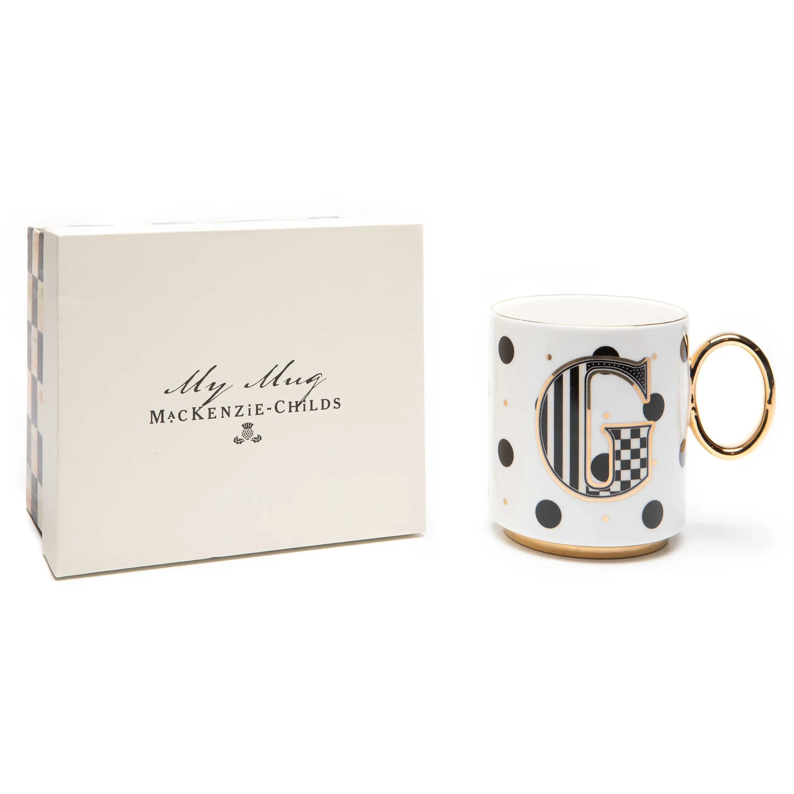 MacKenzie-Childs My Mug - G| Drinkware|Dinnerware & Flatware