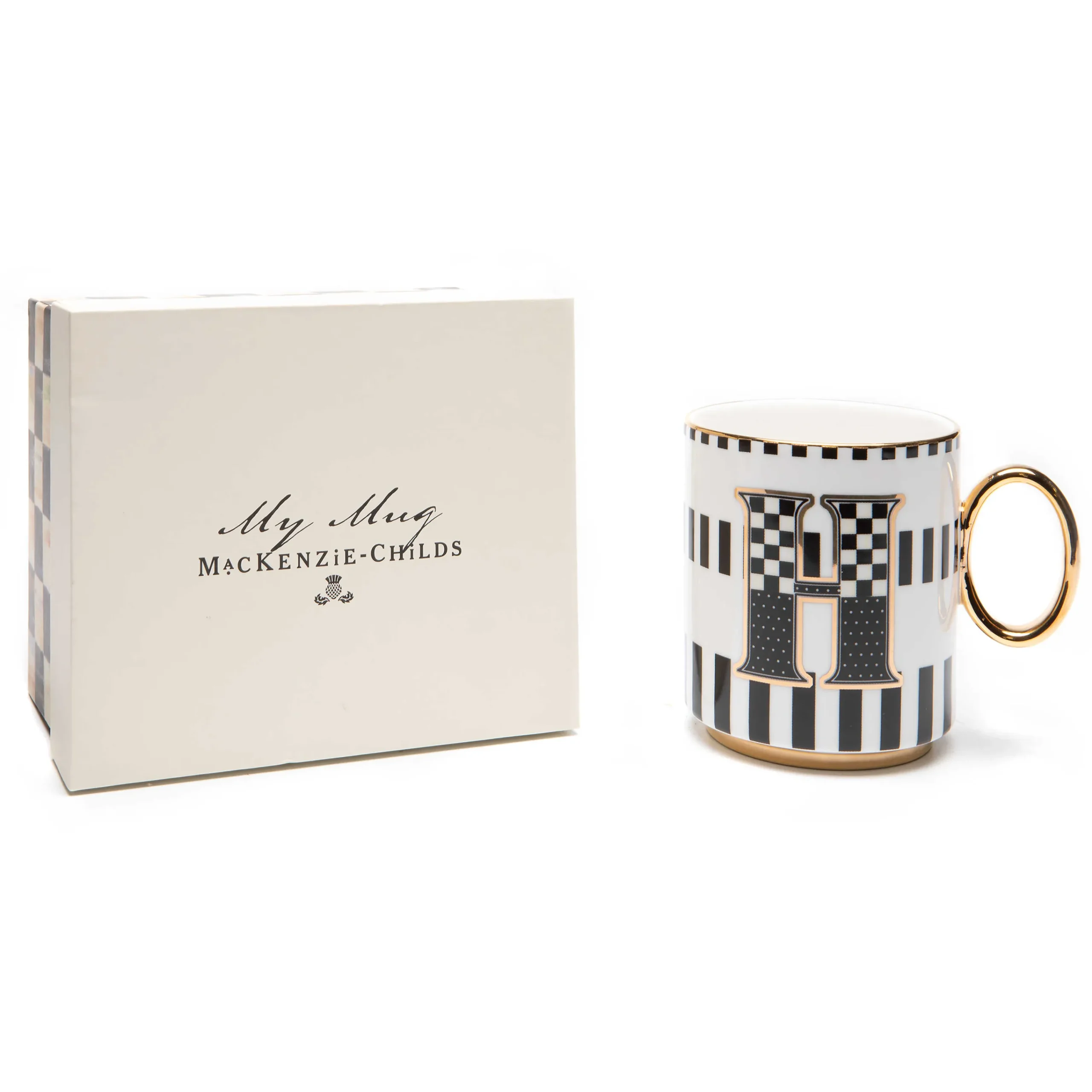 MacKenzie-Childs My Mug - H| Drinkware|Dinnerware & Flatware