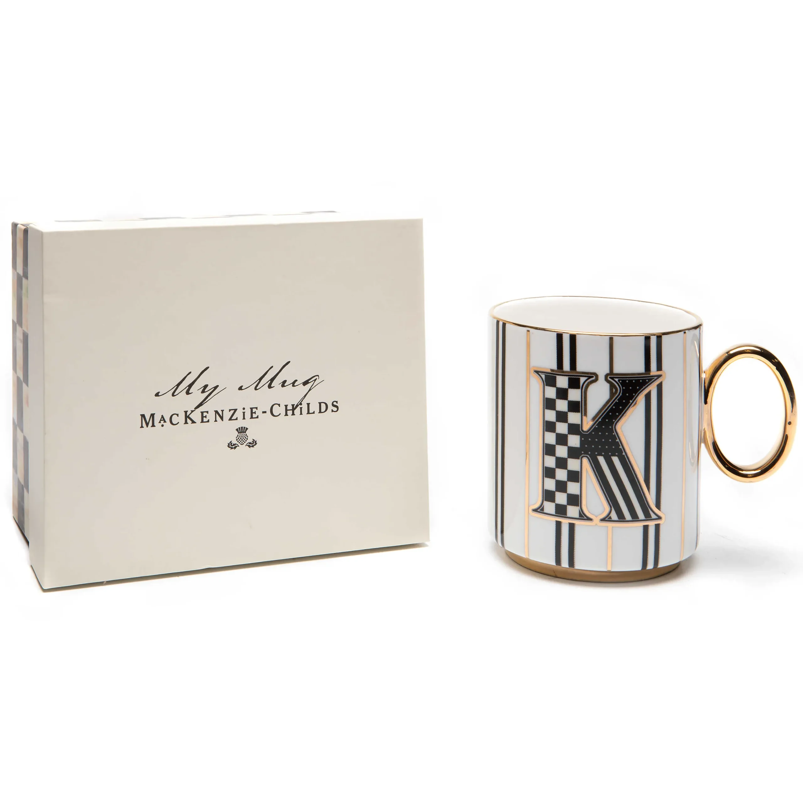 MacKenzie-Childs My Mug - K| The Coffee Shop|Drinkware