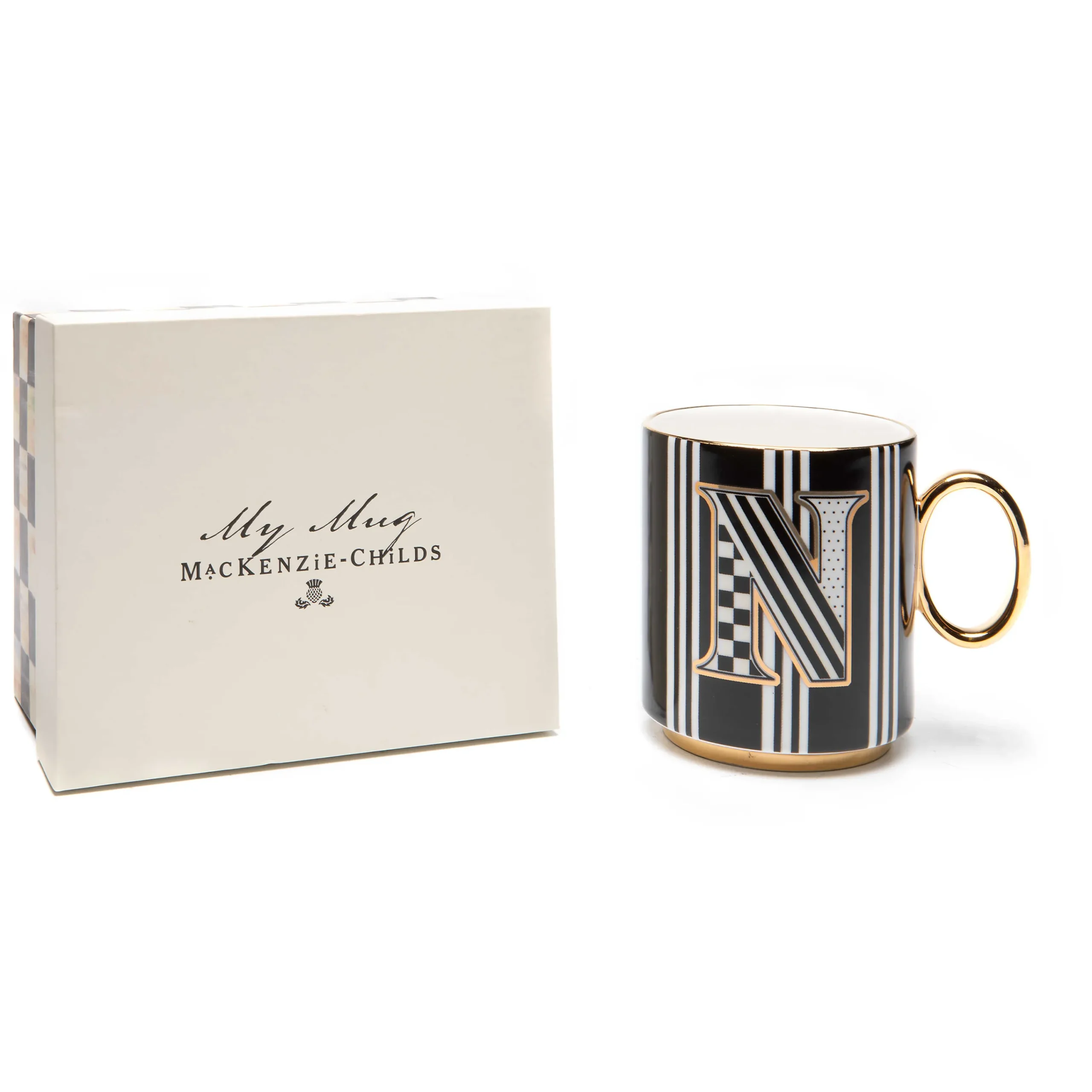 MacKenzie-Childs My Mug - N| Drinkware|Dinnerware & Flatware