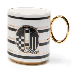 MacKenzie-Childs My Mug - Q| Drinkware|Dinnerware & Flatware