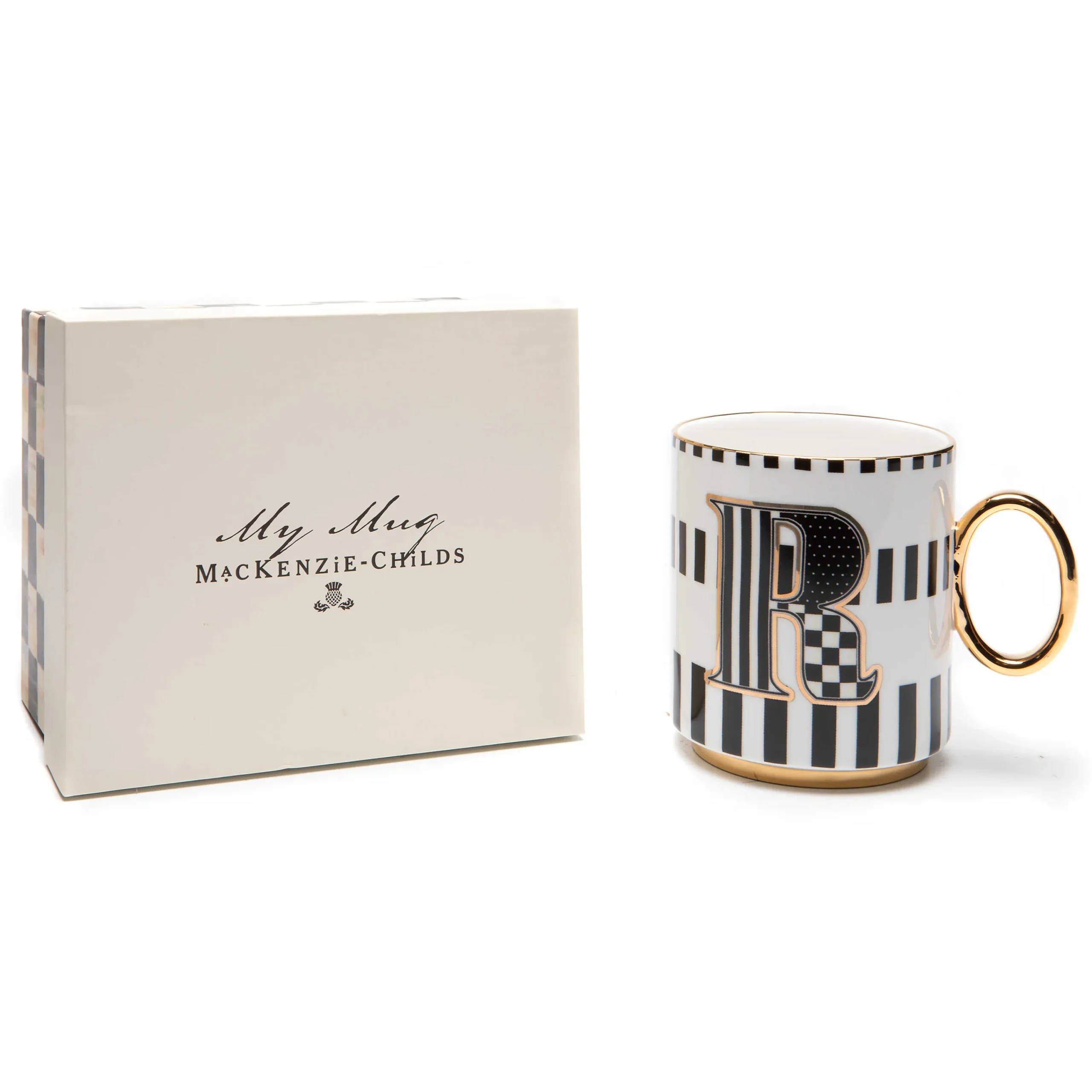 MacKenzie-Childs My Mug - R| Drinkware|Dinnerware & Flatware