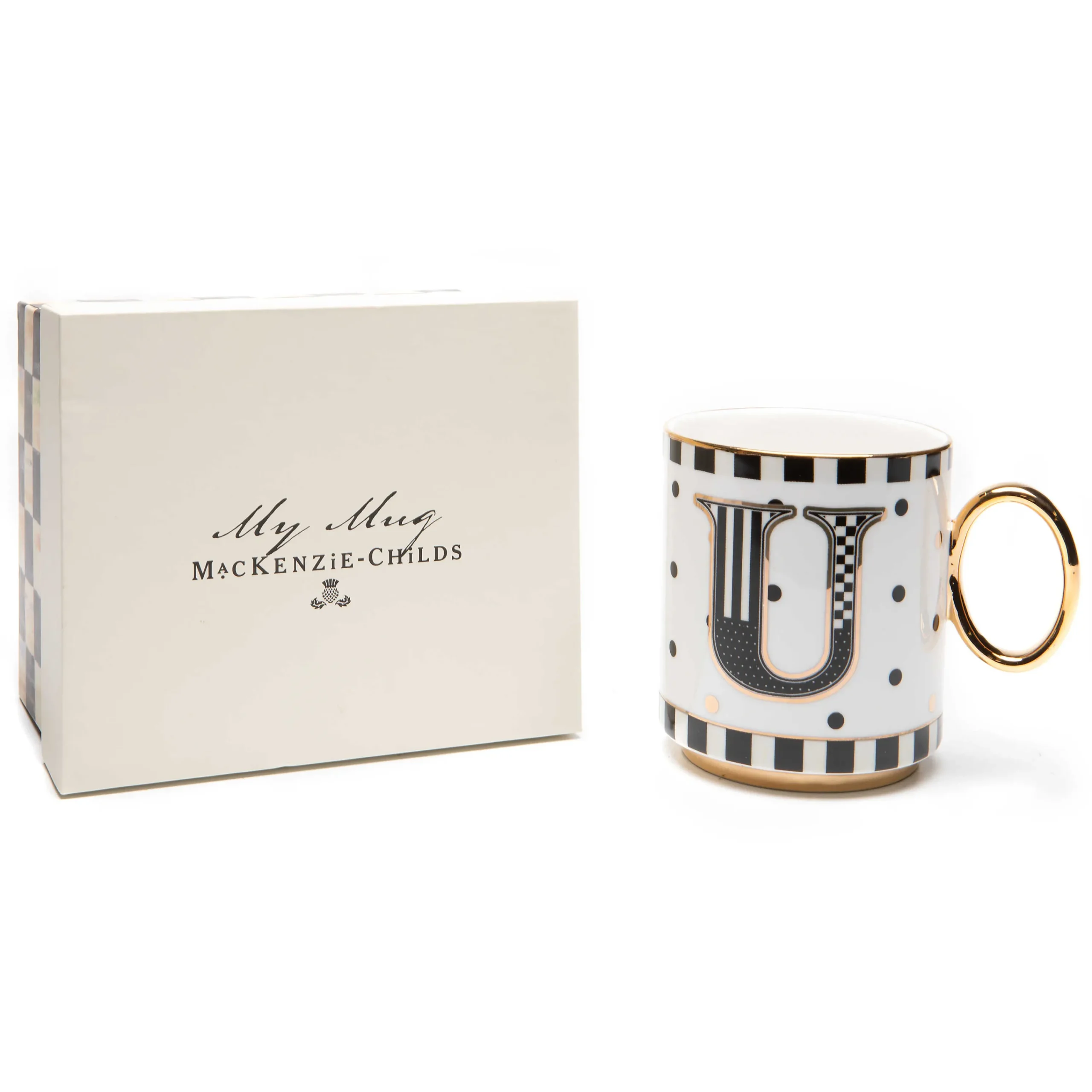 MacKenzie-Childs My Mug - U| Drinkware|Dinnerware & Flatware