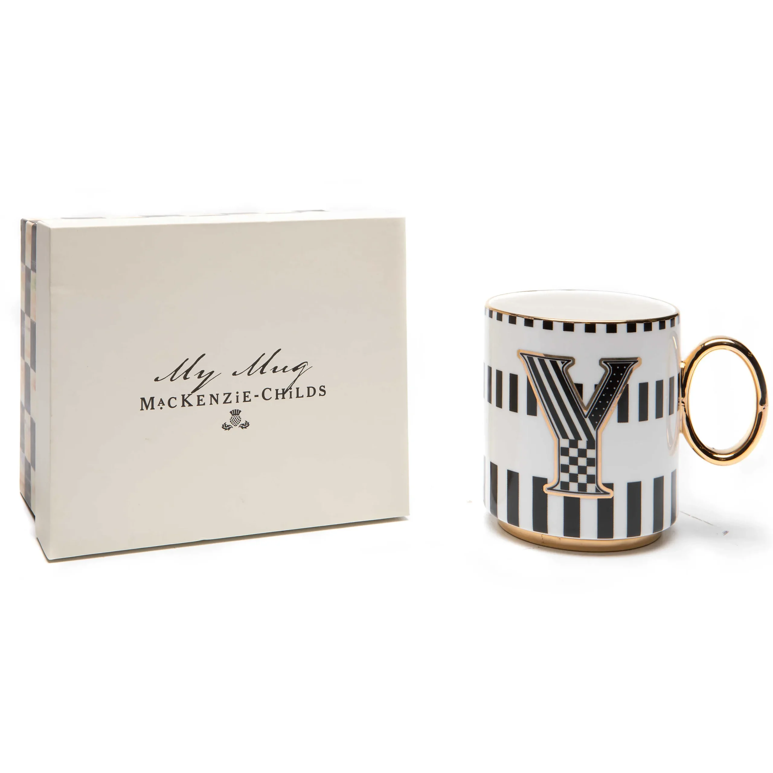 MacKenzie-Childs My Mug - Y| Drinkware|Dinnerware & Flatware