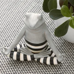 MacKenzie-Childs Namaste Frog| Spring|Room Accents